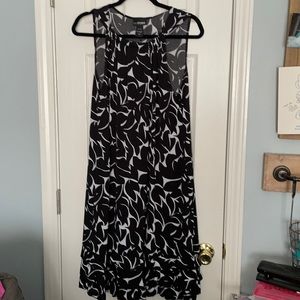 Black and white dress